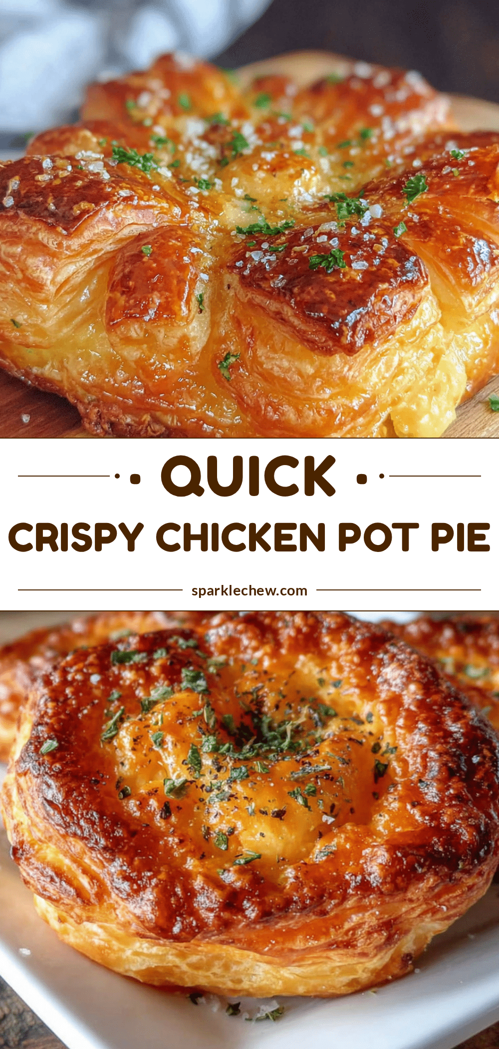 chicken pot pie with puff pastry recipe
