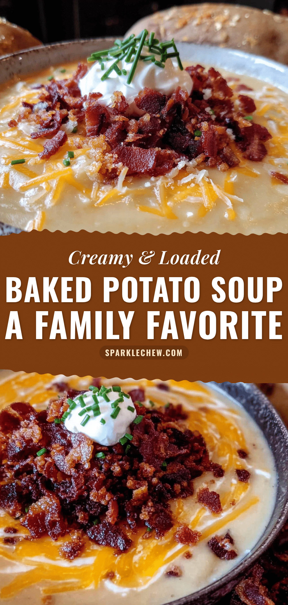 creamy loaded baked potato soup recipe