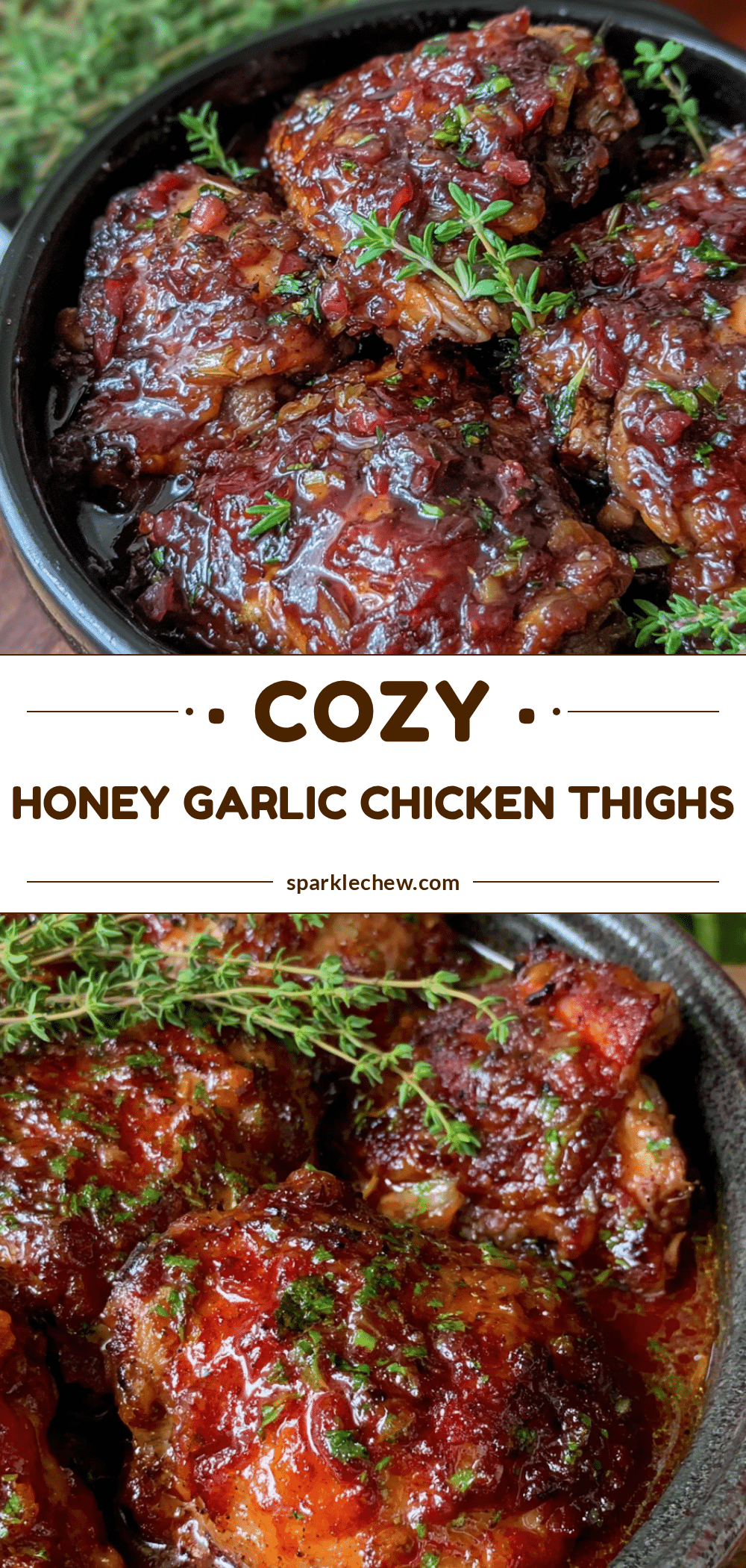 crockpot honey garlic chicken thighs recipe