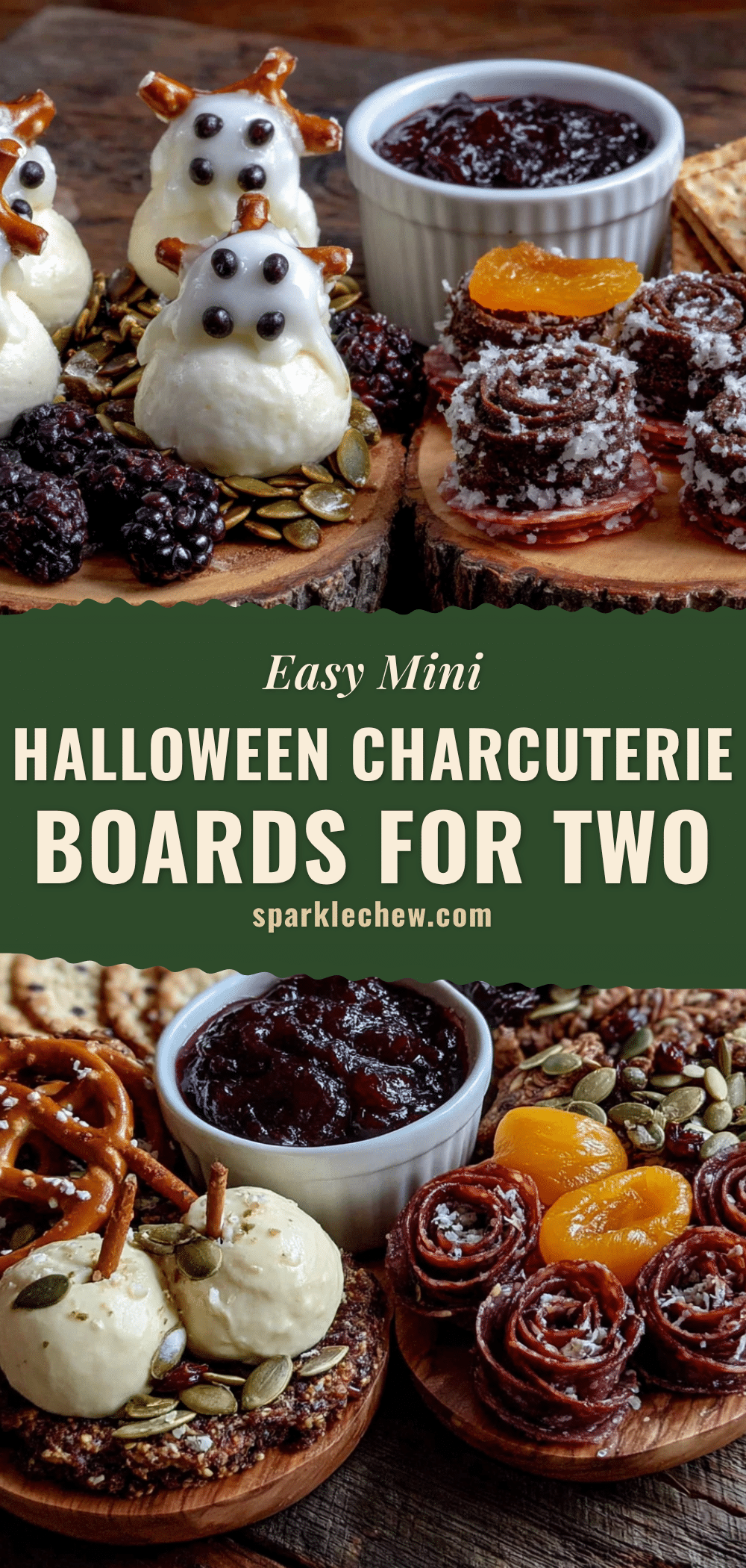 easy mini halloween charcuterie boards for two recipe
