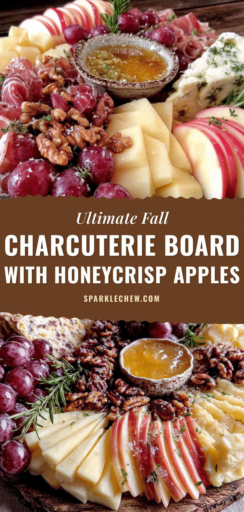 fall charcuterie board with honeycrisp apples recipe