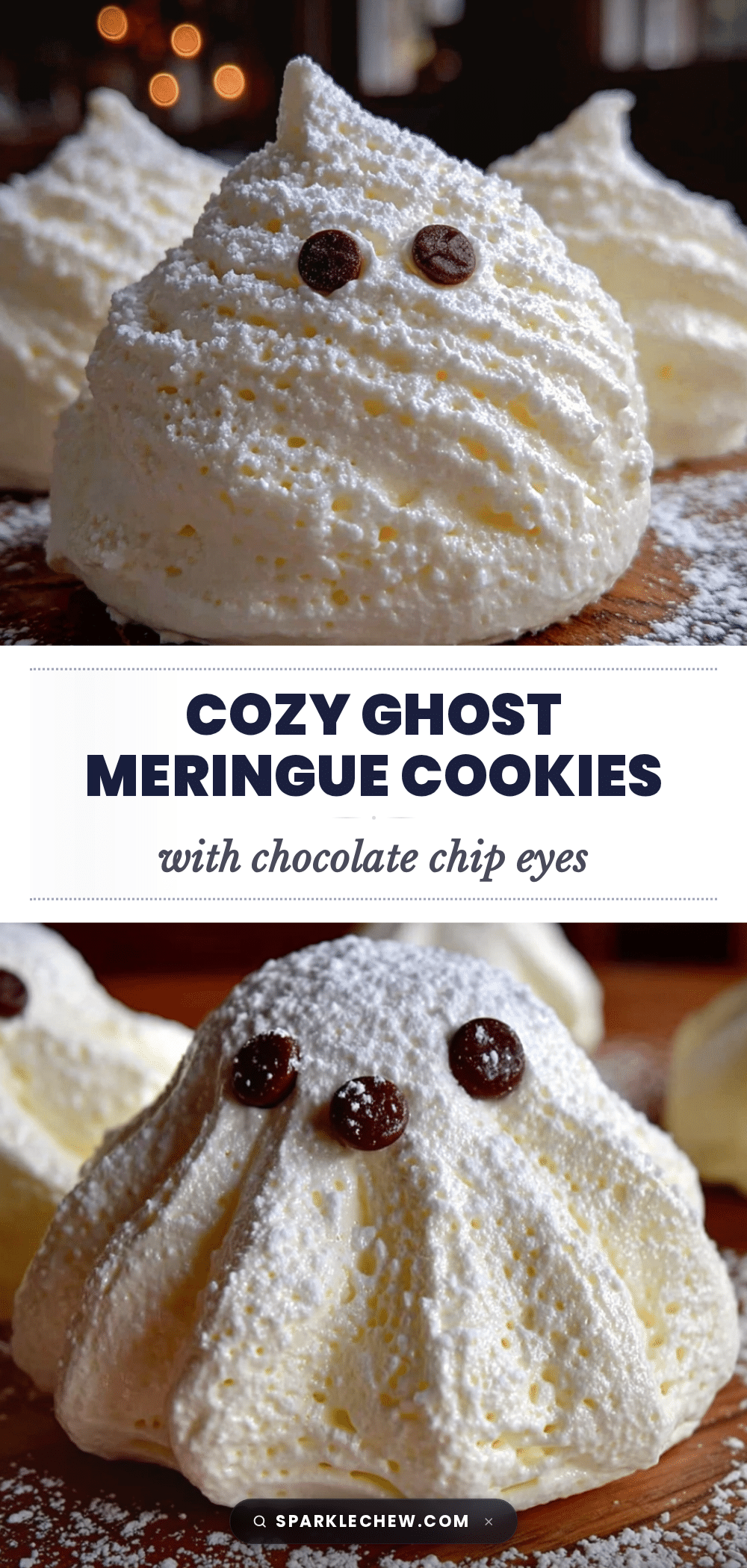 ghost meringue cookies recipe