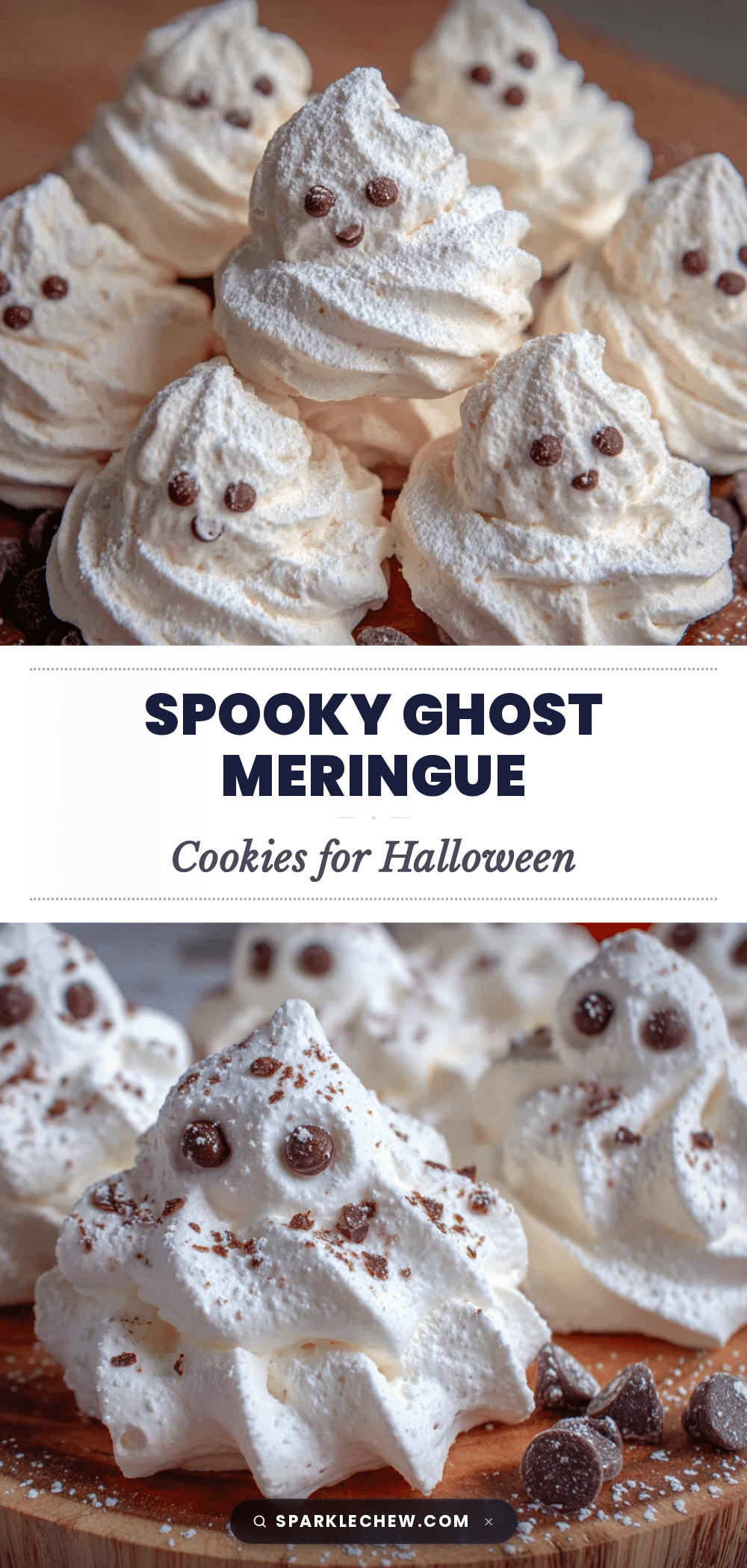 ghost meringue cookies recipe