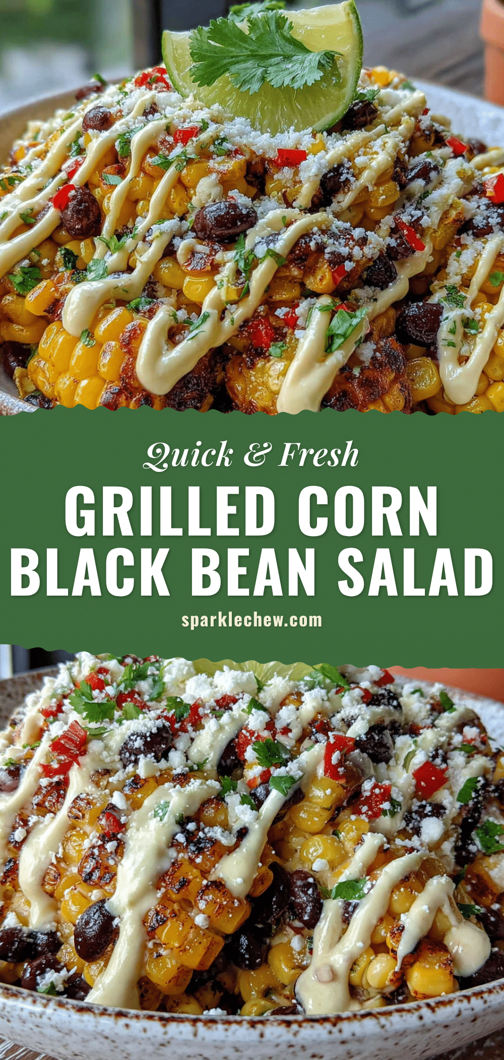 grilled corn and black bean salad recipe