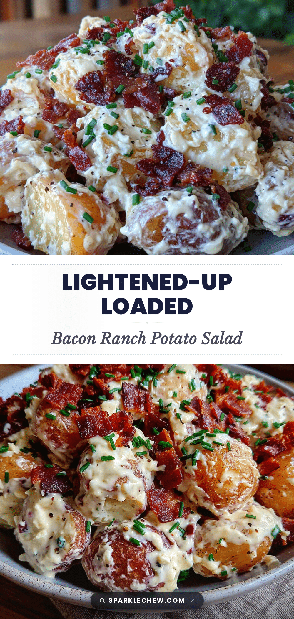 lightened-up loaded bacon ranch potato salad recipe