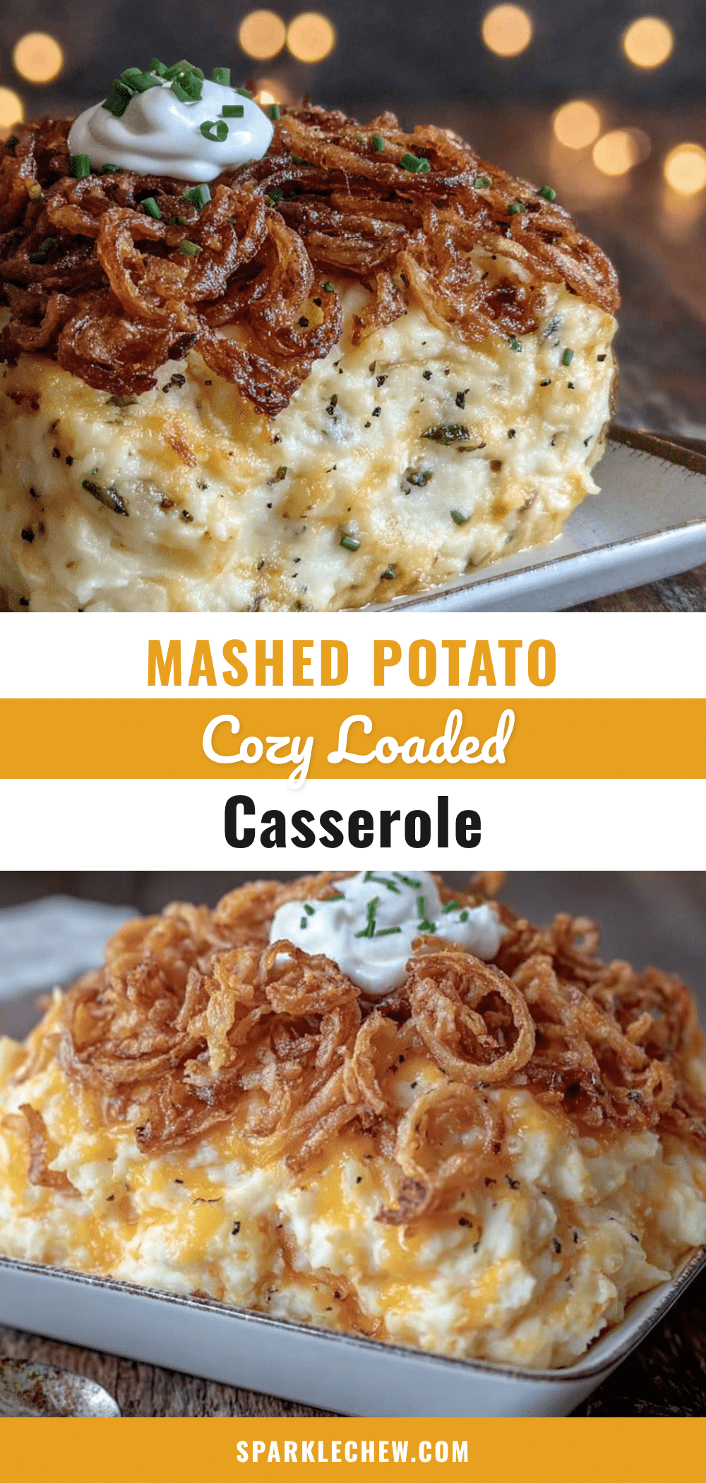 loaded mashed potato casserole recipe