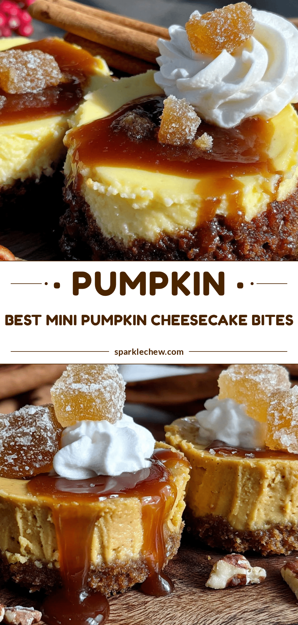 mini pumpkin cheesecake bites recipe