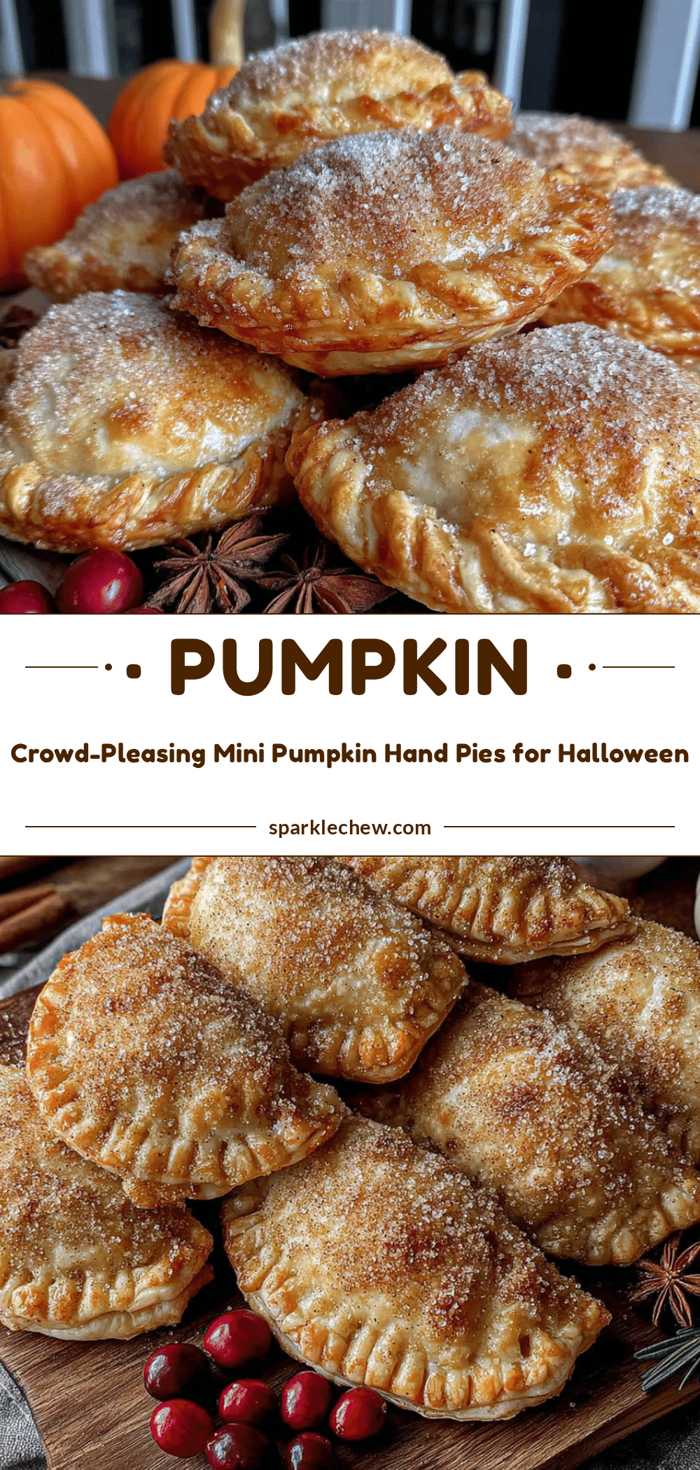 mini pumpkin hand pies recipe
