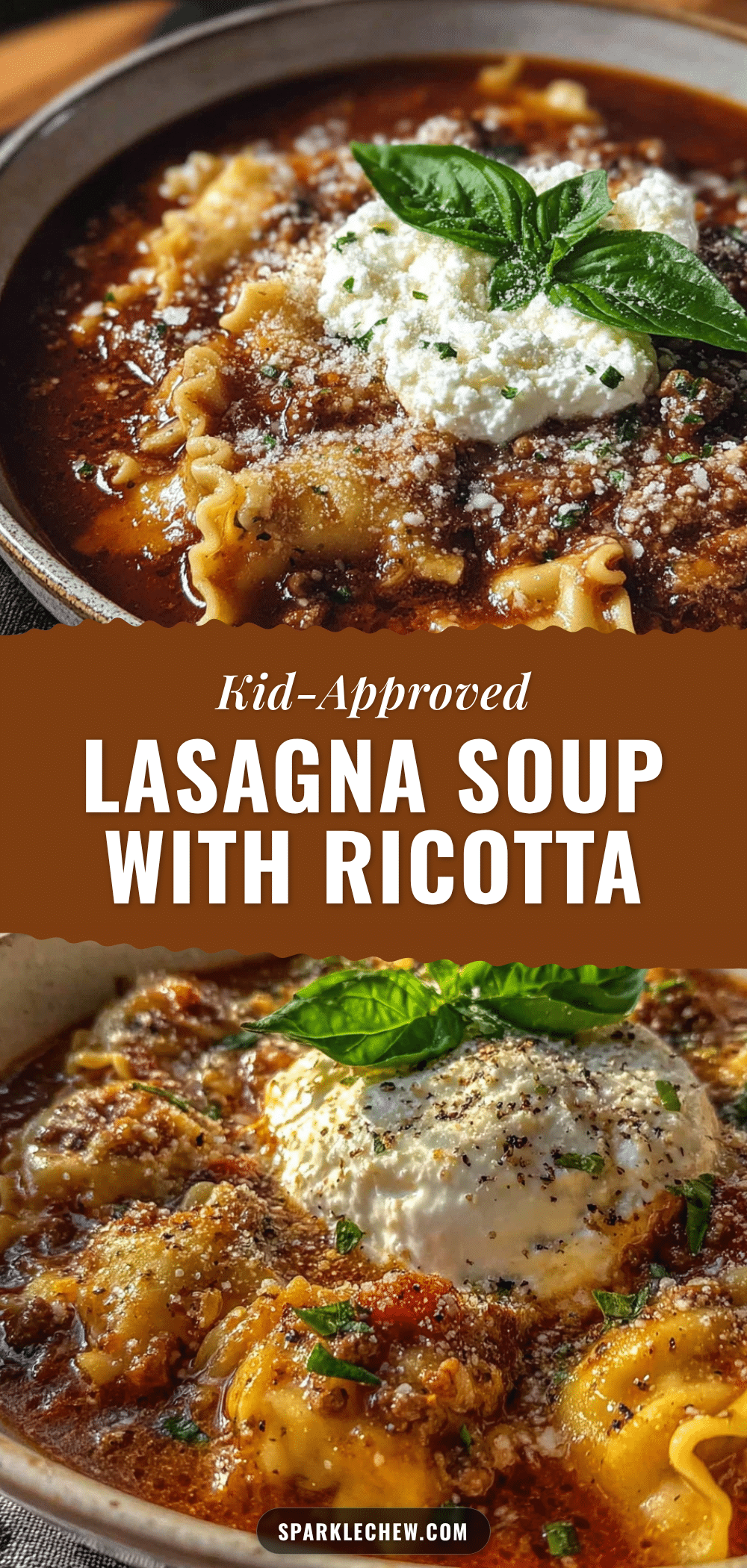 one-pot lasagna soup with ricotta recipe
