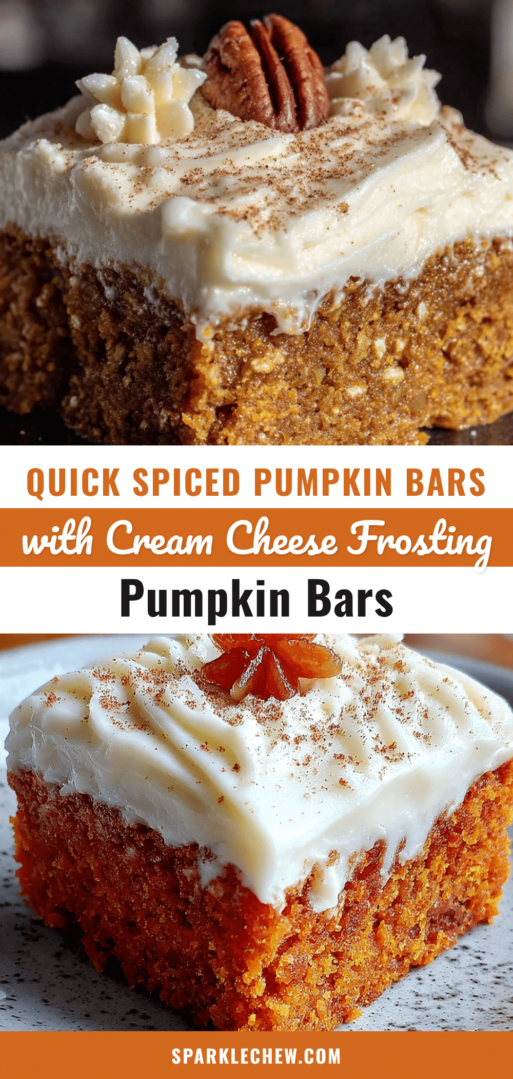 pumpkin bars recipe