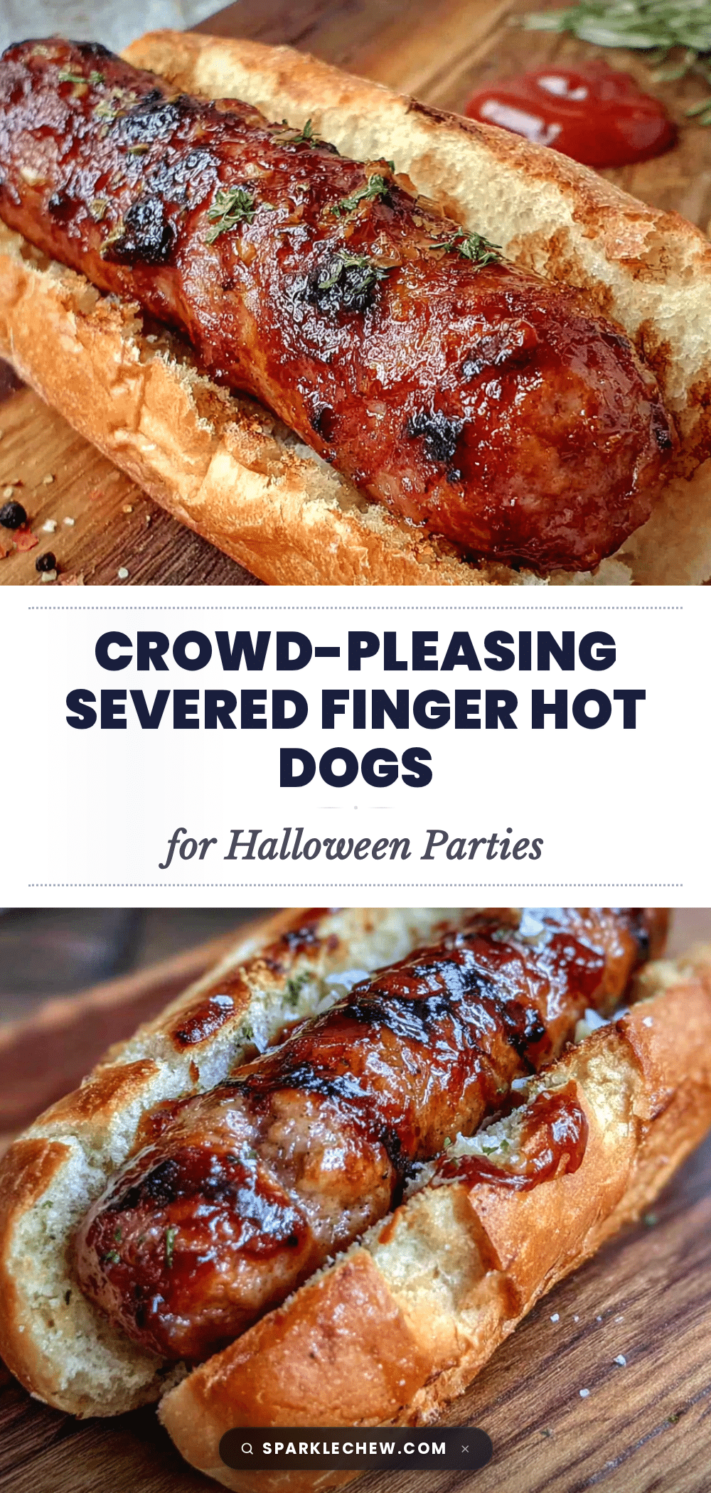 severed finger hot dogs for halloween recipe