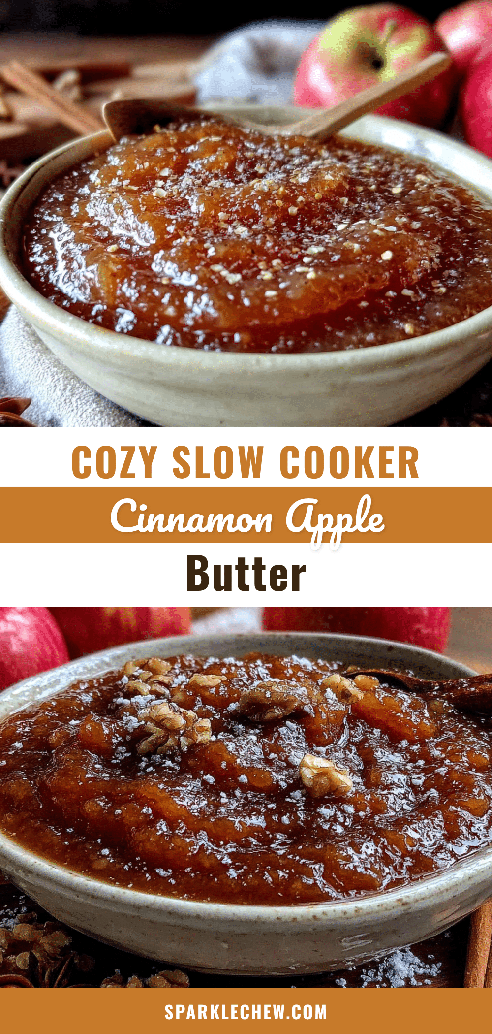slow cooker cinnamon apple butter recipe