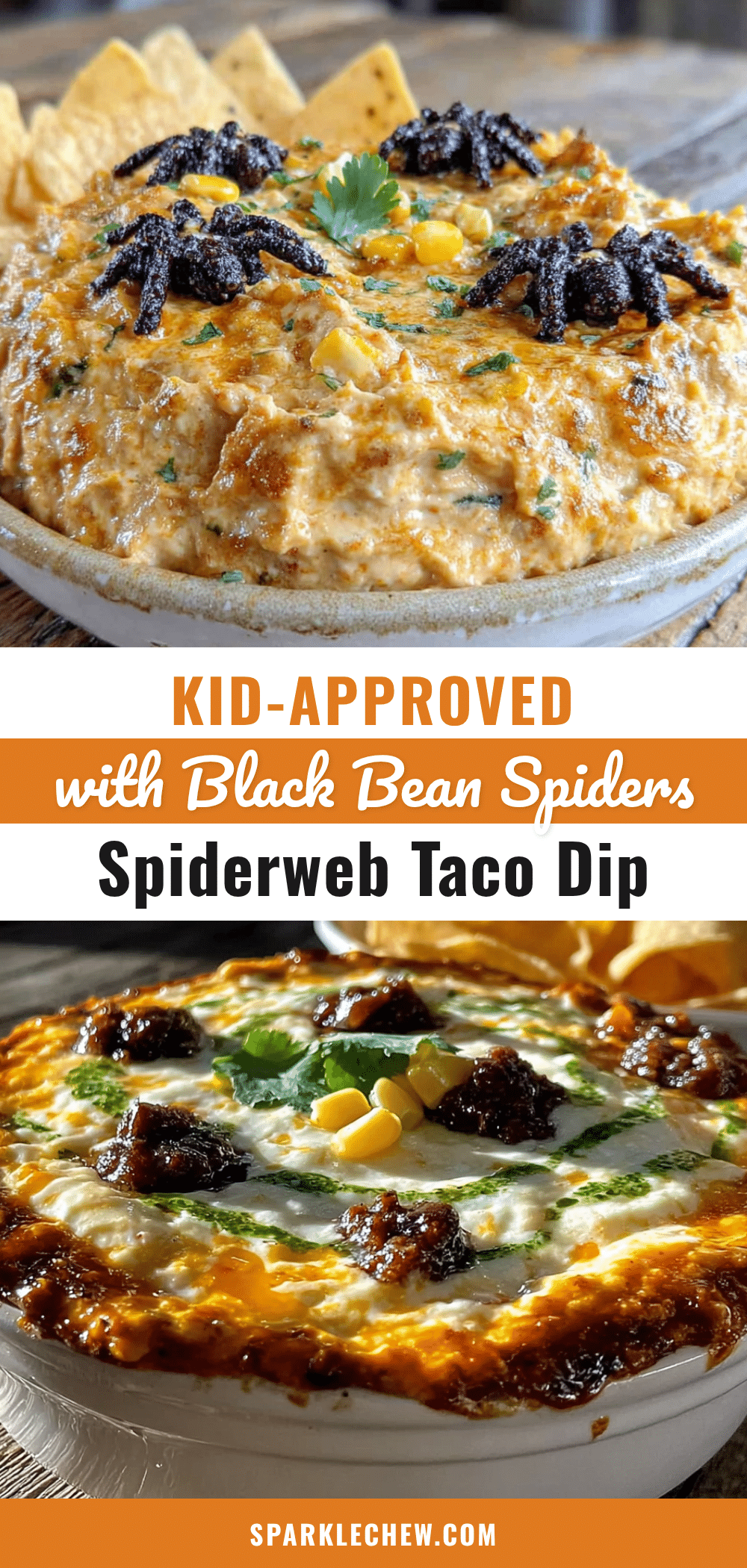 spiderweb taco dip recipe