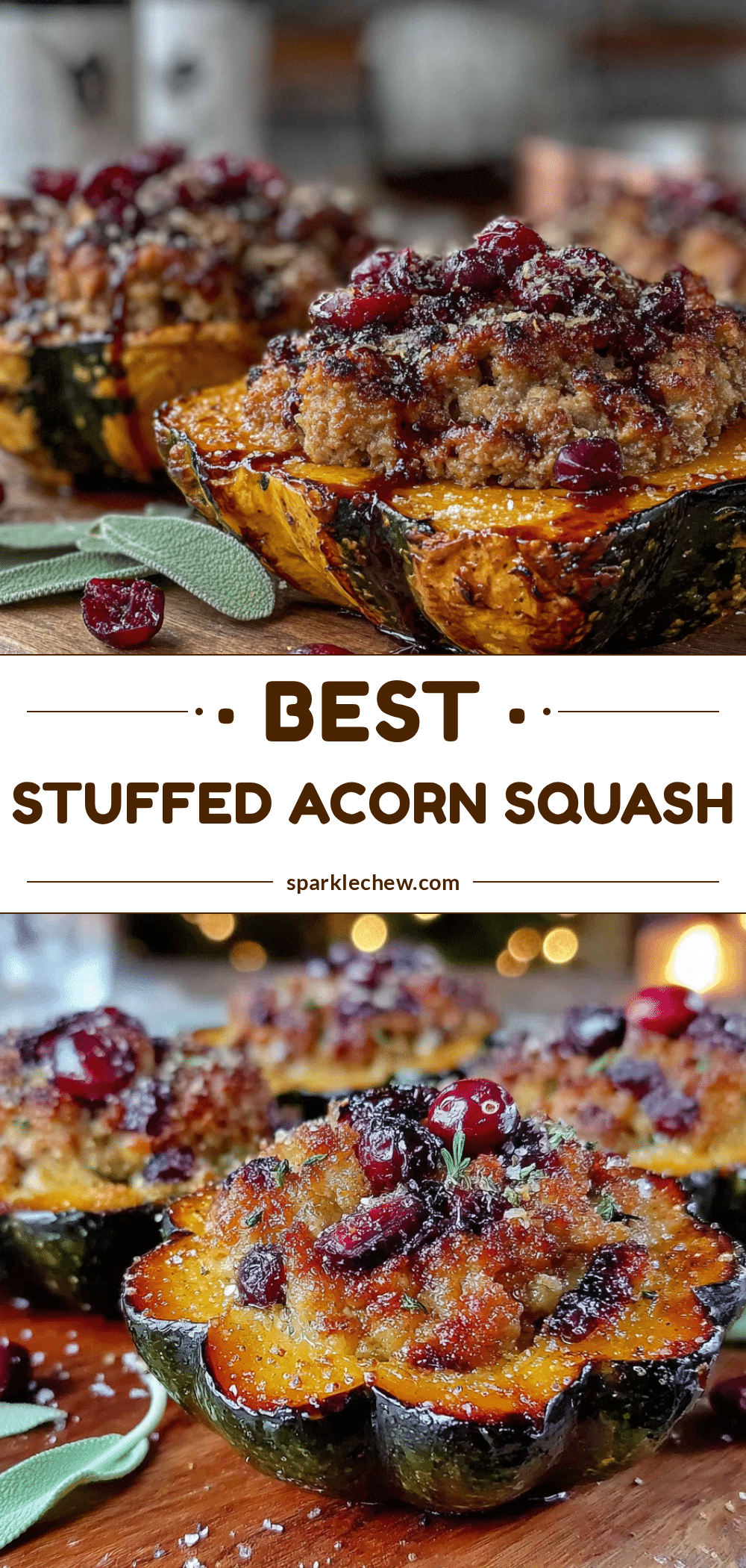 stuffed acorn squash recipe