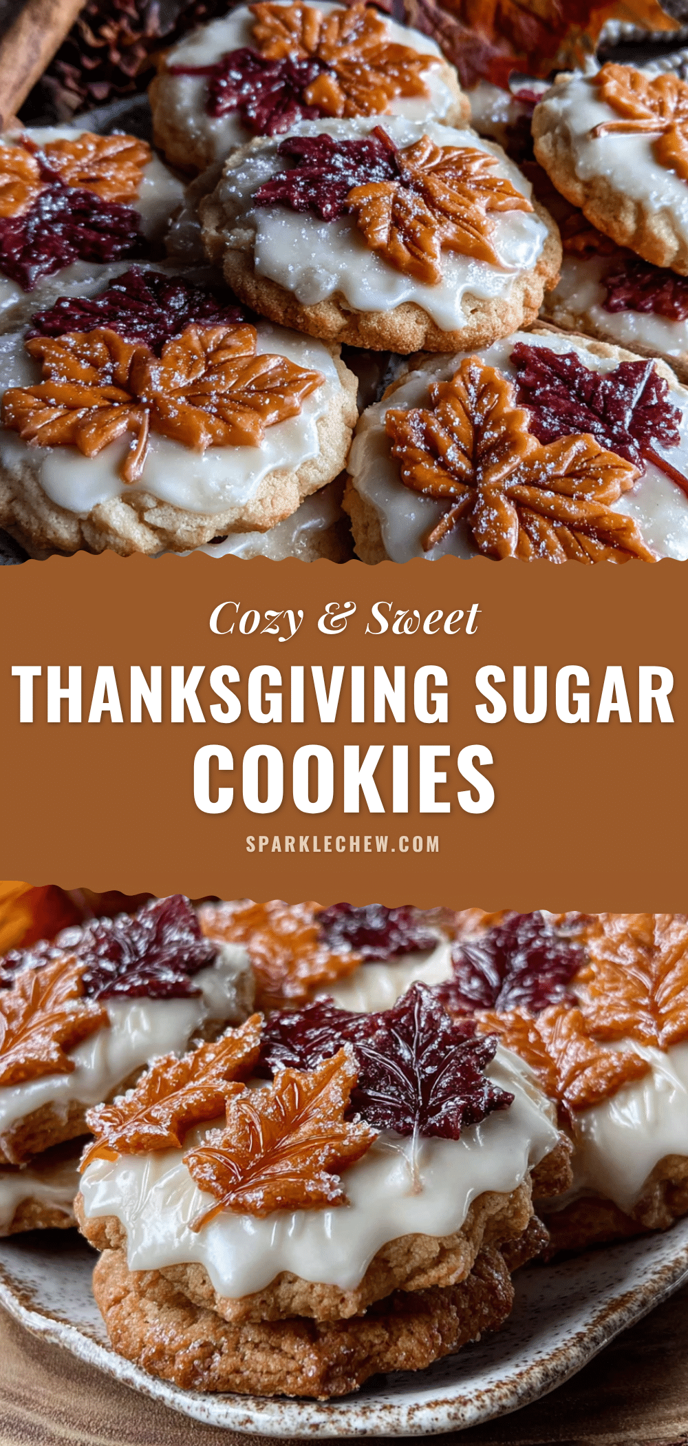 Thanksgiving sugar cookies recipe