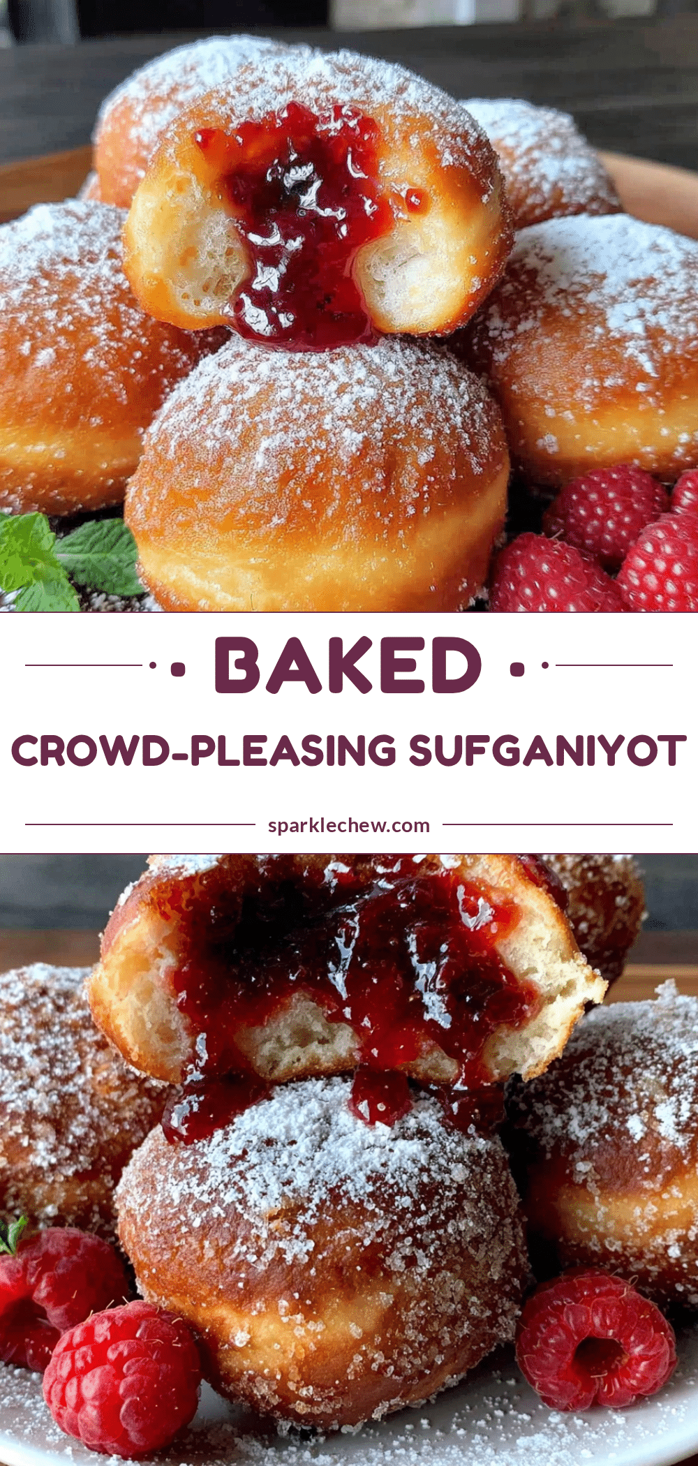 baked sufganiyot recipe