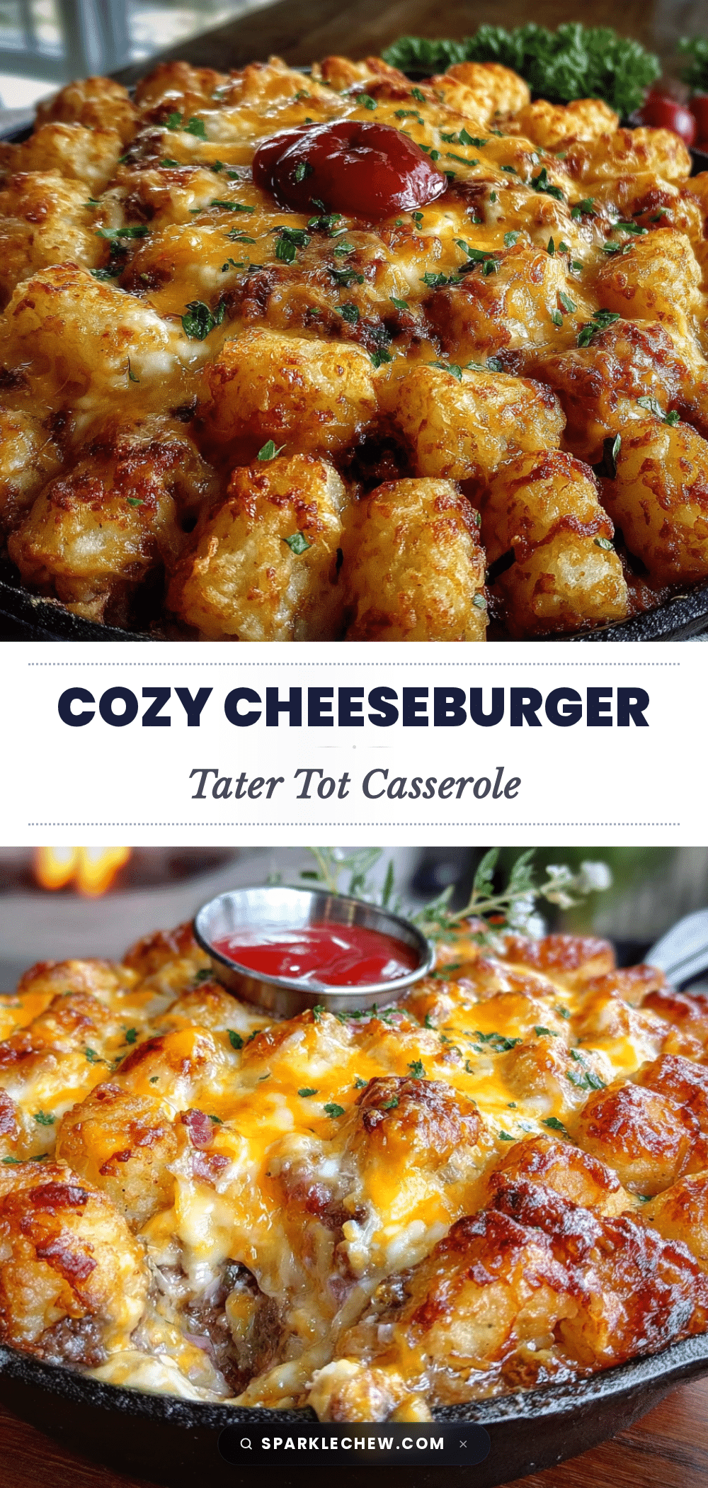 cheeseburger tater tot casserole recipe