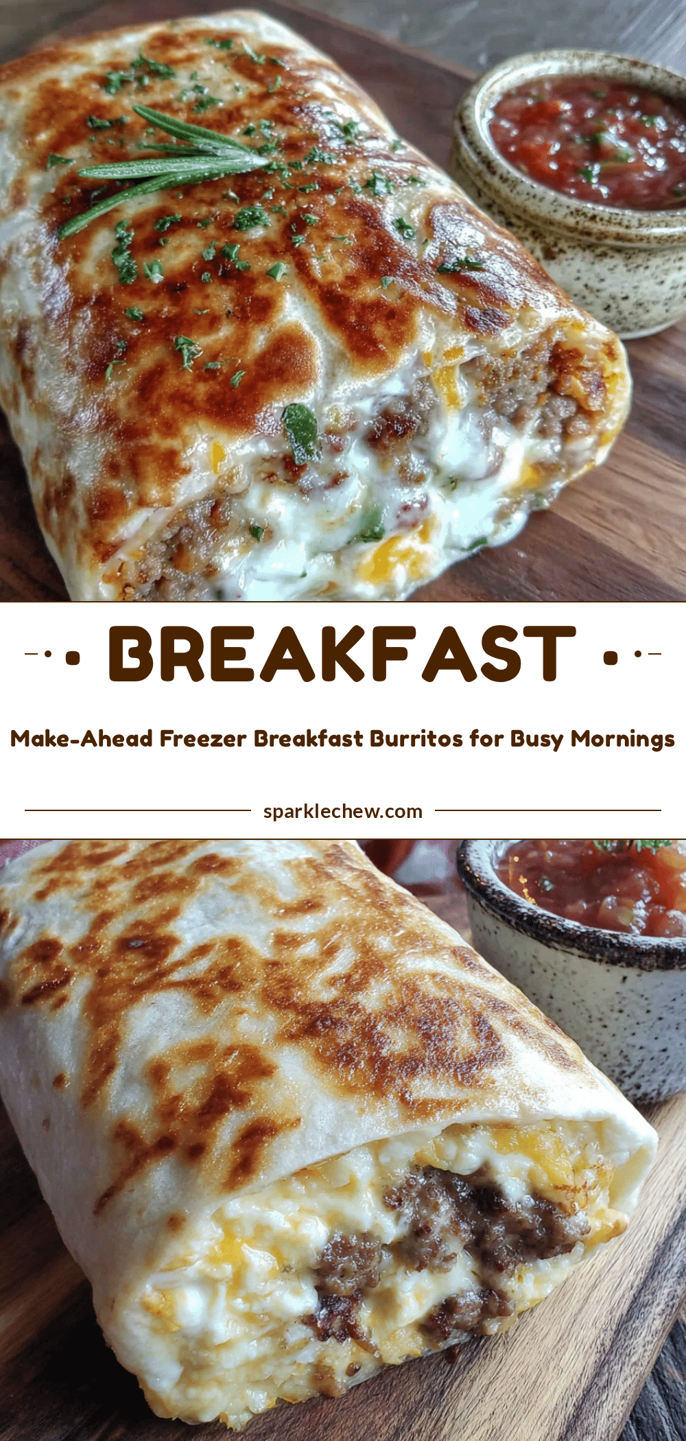 make-ahead freezer breakfast burritos recipe