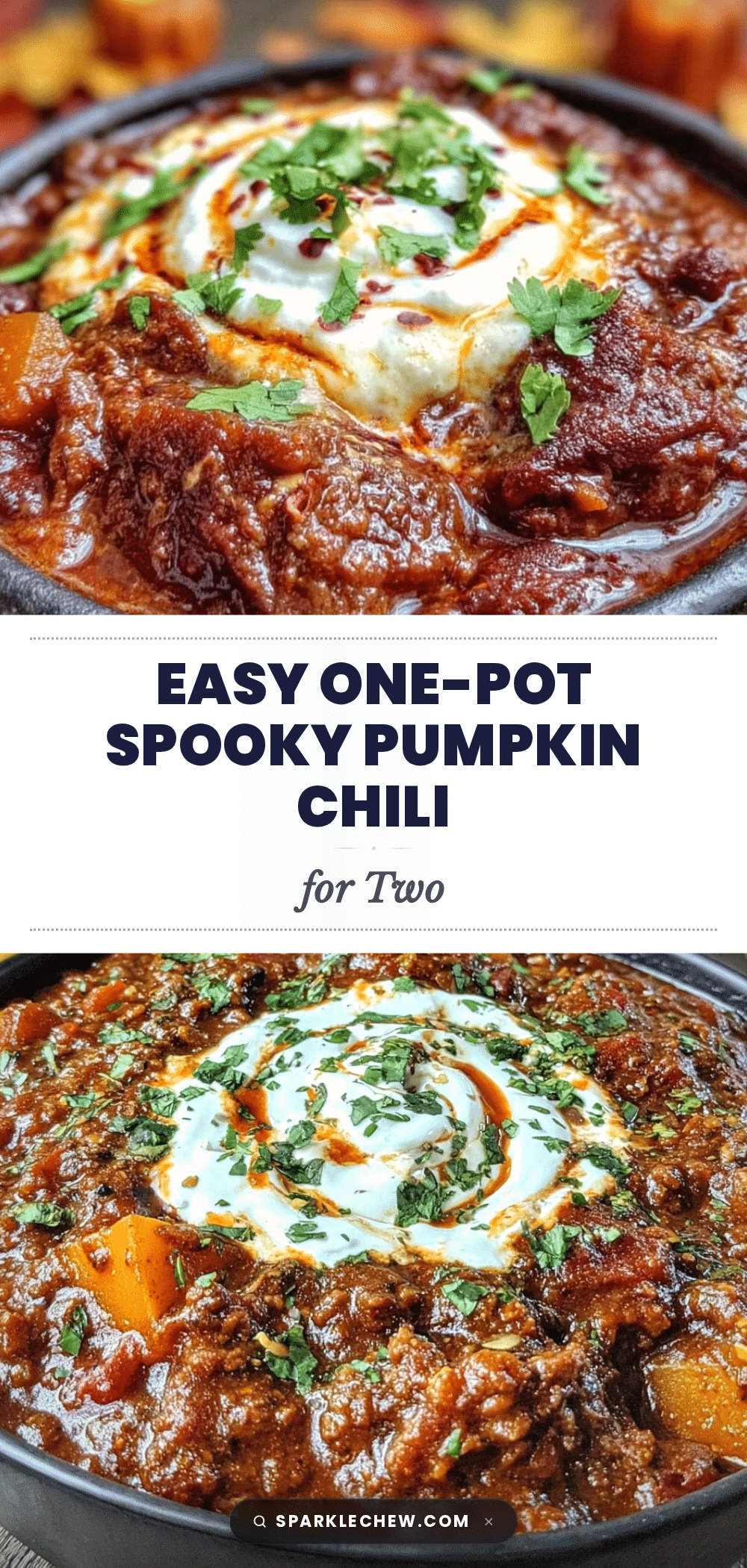 pumpkin chili for two recipe
